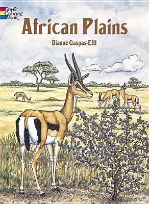 African Plains Coloring Book (Dover Nature Coloring Book)