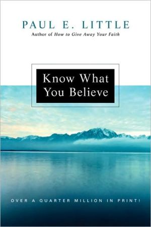 Know What You Believe